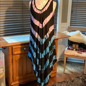 Pagoda Free Size Dress Midi  NWOT